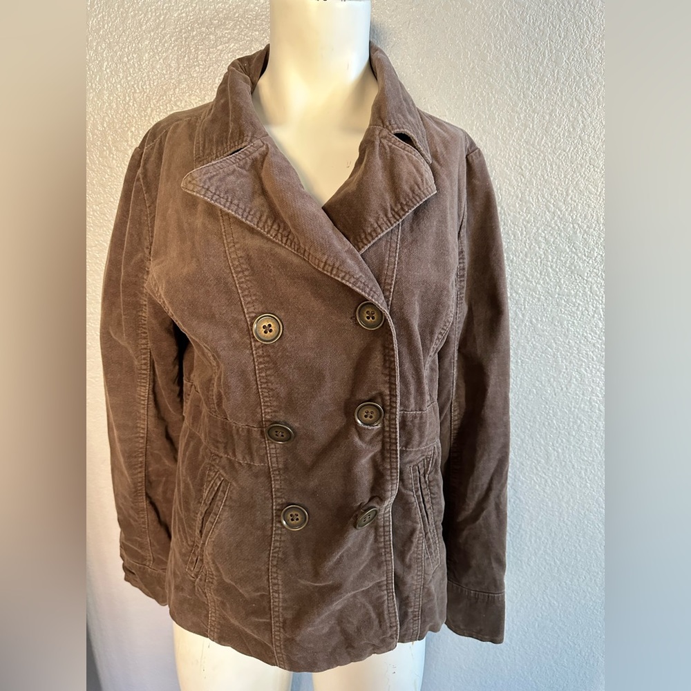 Mossimo Women’s Brown Vintage Corduroy Jacket-Size Large